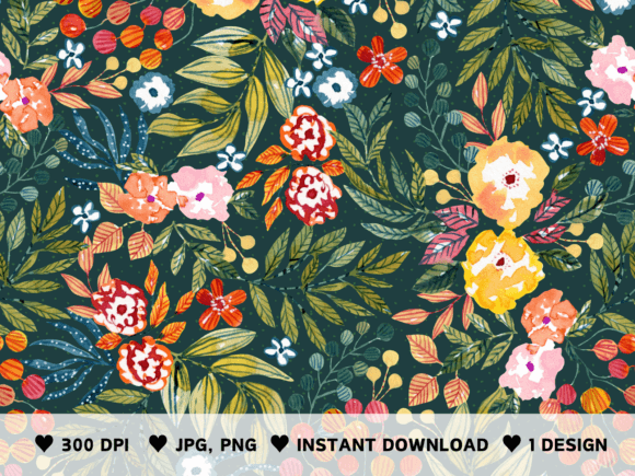 Download Watercolor Floral Pattern - Watercolor Collection