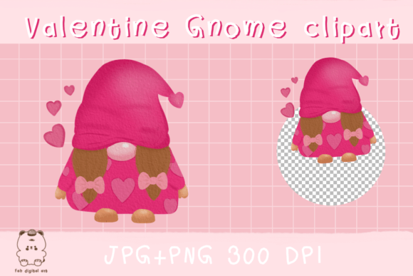 Download Valentine Gnome Clipart - Valentine gnome Collection