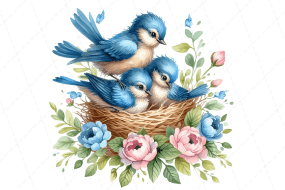 Download Watercolor Clip Art of a Happy Family - Watercolor Collection