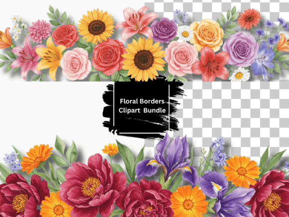 Download Watercolor Floral Borders - Watercolor Collection